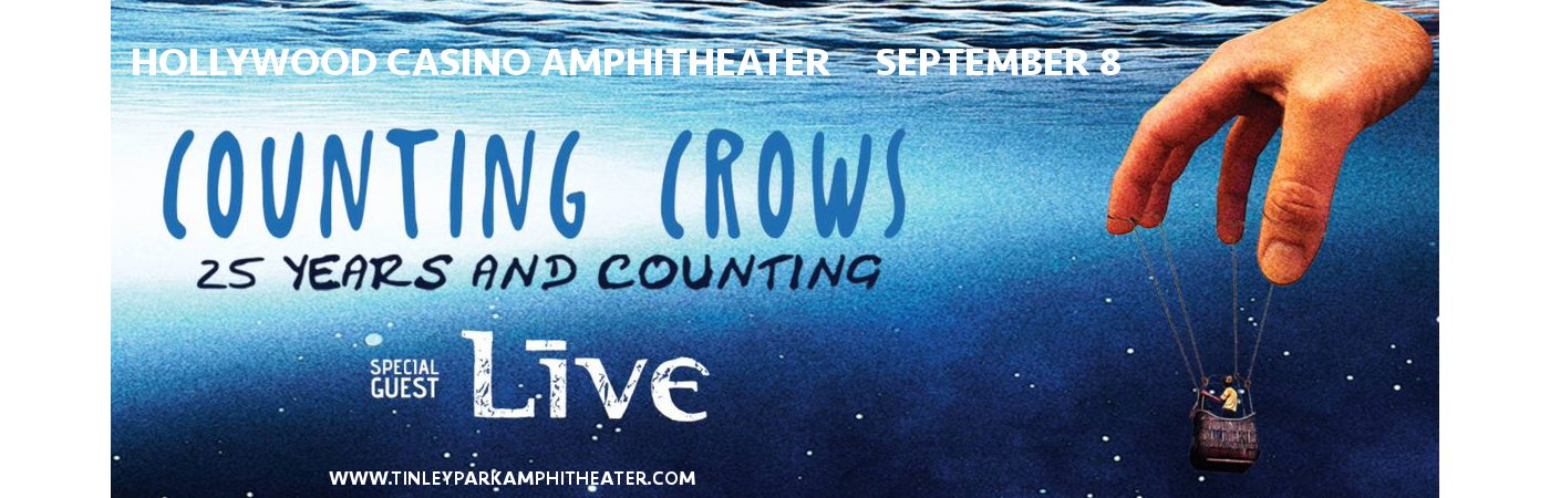 Counting Crows & Live - Band at Hollywood Casino Ampitheatre