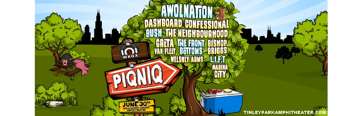 101 WKQX Piqniq: Awolnation, Dashboard Confessional, Bush & The Neighbourhood at Hollywood Casino Ampitheatre