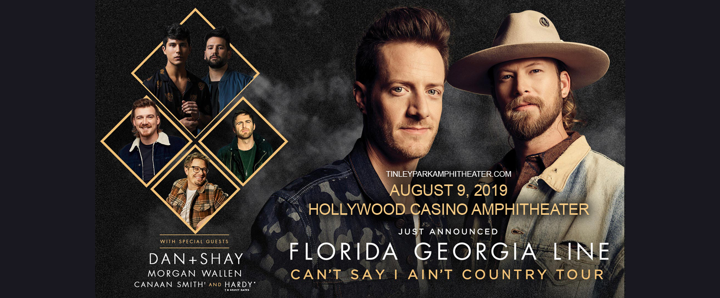 Florida Georgia Line, Dan and Shay & Morgan Wallen at Hollywood Casino Ampitheatre