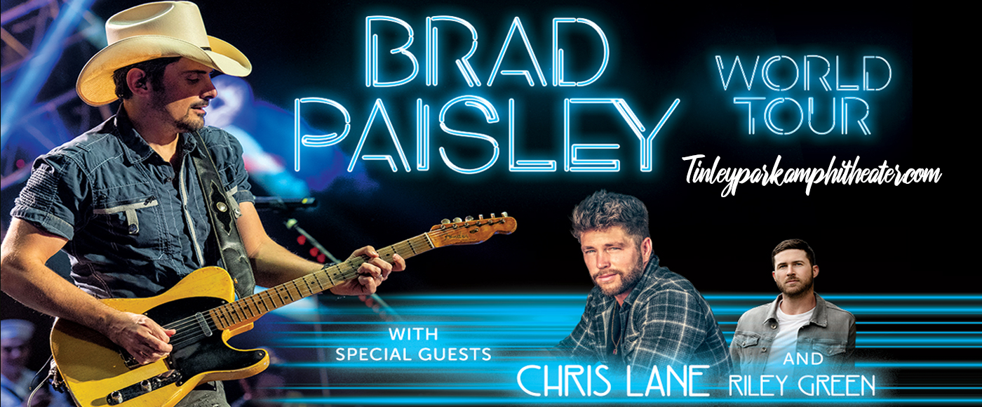 Brad Paisley, Jordan Davis & Gabby Barrett [CANCELLED] at Hollywood Casino Amphitheatre