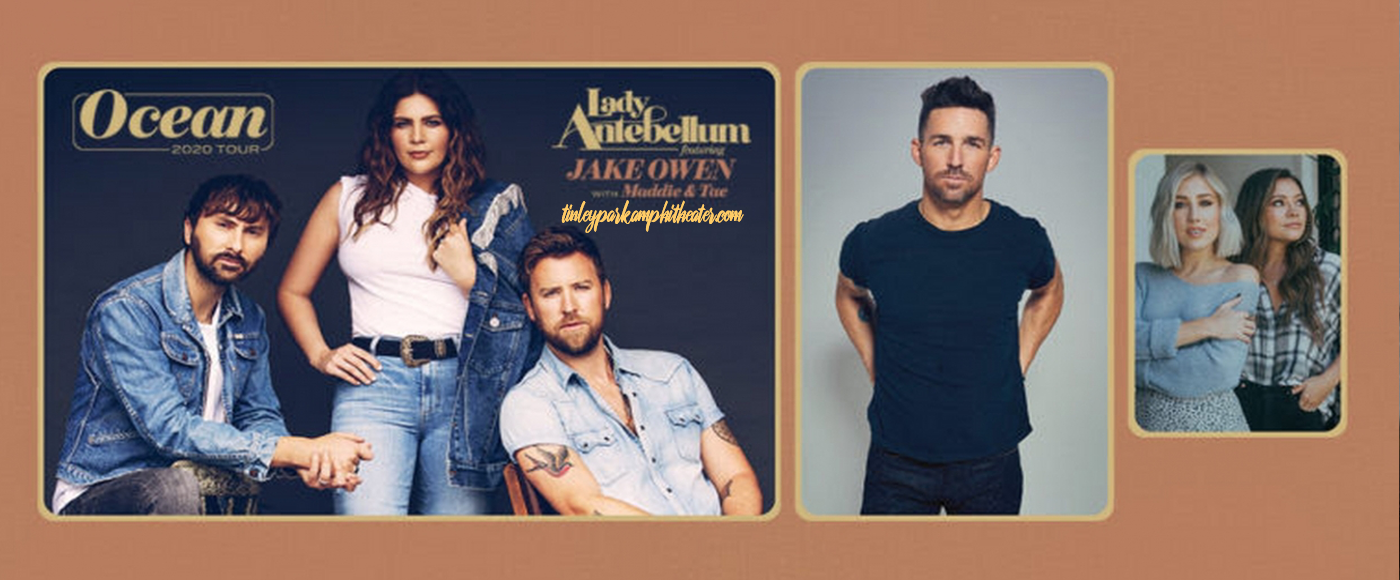 Lady Antebellum, Jake Owen & Maddie and Tae [CANCELLED] at Hollywood Casino Amphitheatre