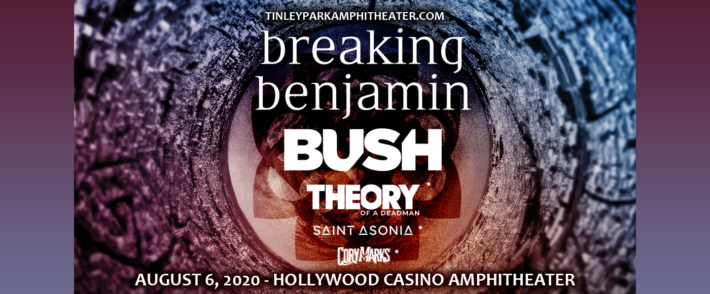 Breaking Benjamin & Bush [CANCELLED] at Hollywood Casino Amphitheatre