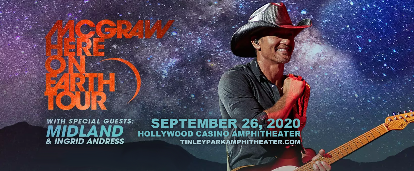 Tim McGraw [CANCELLED] at Hollywood Casino Amphitheatre