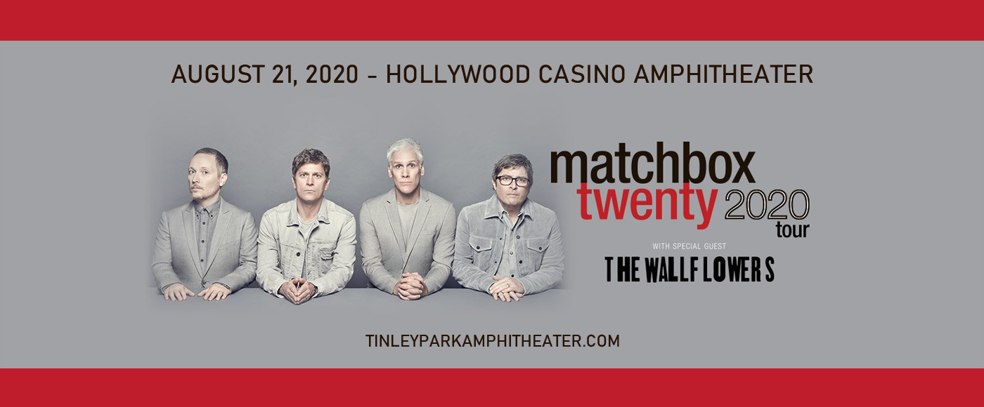 Matchbox Twenty & The Wallflowers at Hollywood Casino Amphitheatre tickets Matchbox Twenty & The Wallflowers at Hollywood Casino Amphitheatre