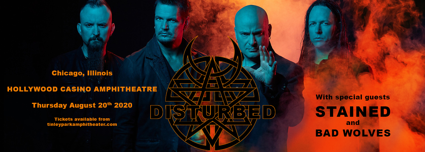 Disturbed, Staind & Bad Wolves [CANCELLED] at Hollywood Casino Amphitheatre