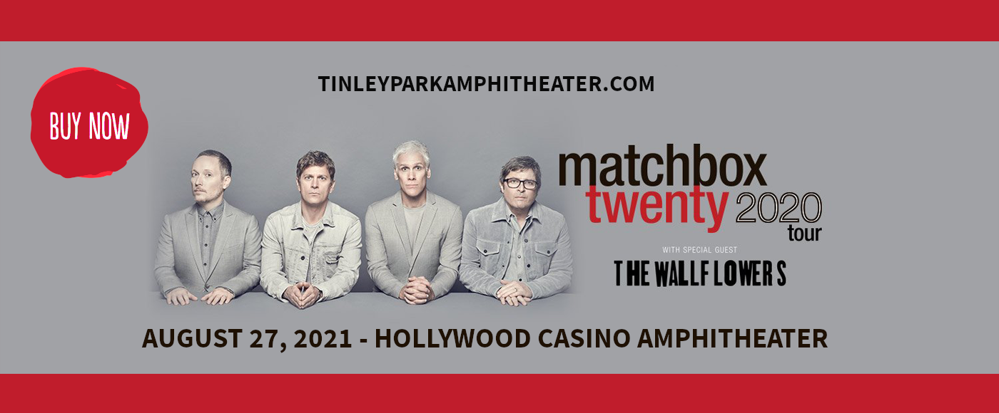 Matchbox Twenty & The Wallflowers at Hollywood Casino Amphitheatre tickets Matchbox Twenty & The Wallflowers at Hollywood Casino Amphitheatre