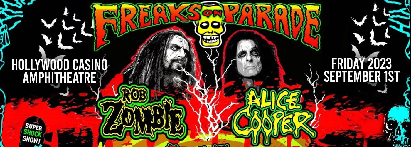 Rob Zombie & Alice Cooper at Hollywood Casino Amphitheatre
