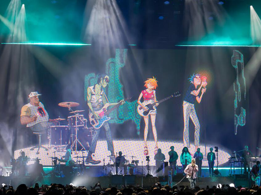 Gorillaz [CANCELLED] at Credit Union 1 Amphitheatre