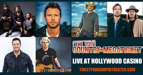 2017 Country Megaticket Tickets (Includes All Performances) at Hollywood Casino Ampitheatre