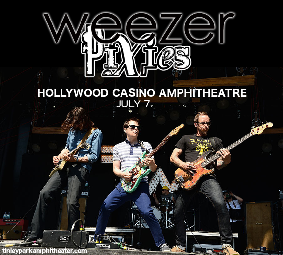 Weezer, Pixies & The Wombats at Hollywood Casino Ampitheatre