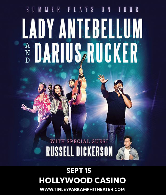 Lady Antebellum, Darius Rucker & Russell Dickerson at Hollywood Casino Ampitheatre