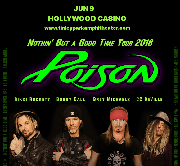 Poison & Cheap Trick at Hollywood Casino Ampitheatre