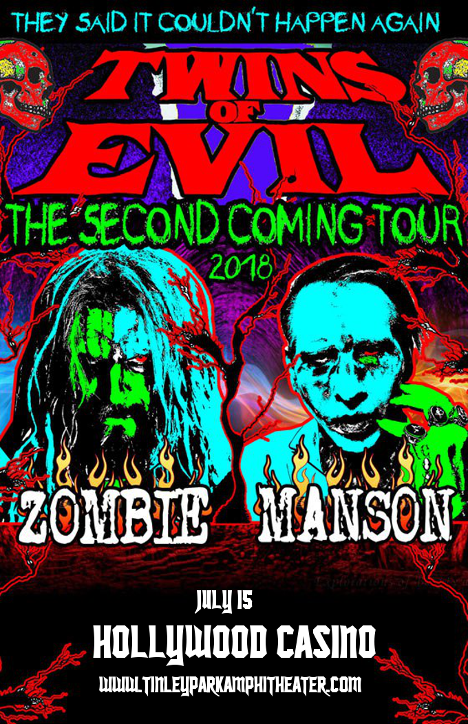 Rob Zombie & Marilyn Manson at Hollywood Casino Ampitheatre