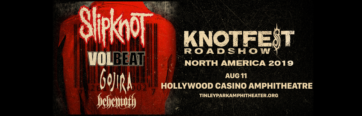 Slipknot, Volbeat, Gojira & Behemoth at Hollywood Casino Ampitheatre