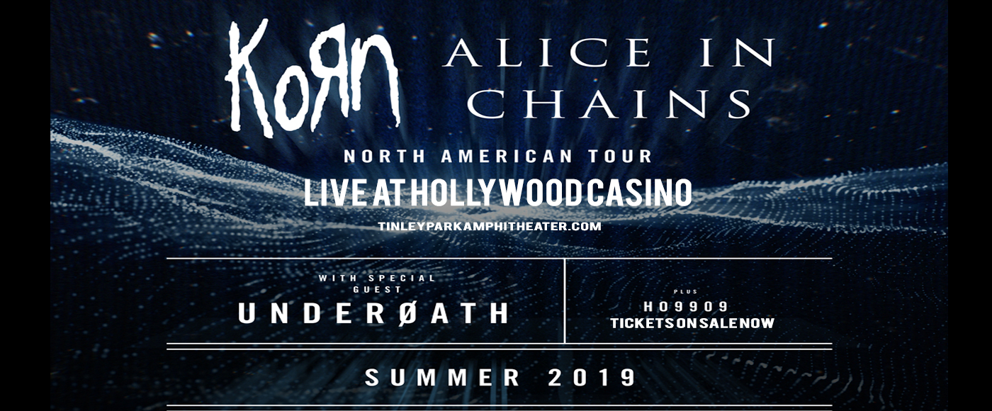 Korn & Alice In Chains at Hollywood Casino Ampitheatre