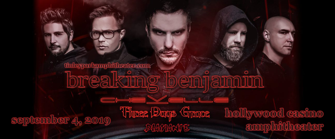 Breaking Benjamin at Hollywood Casino Ampitheatre