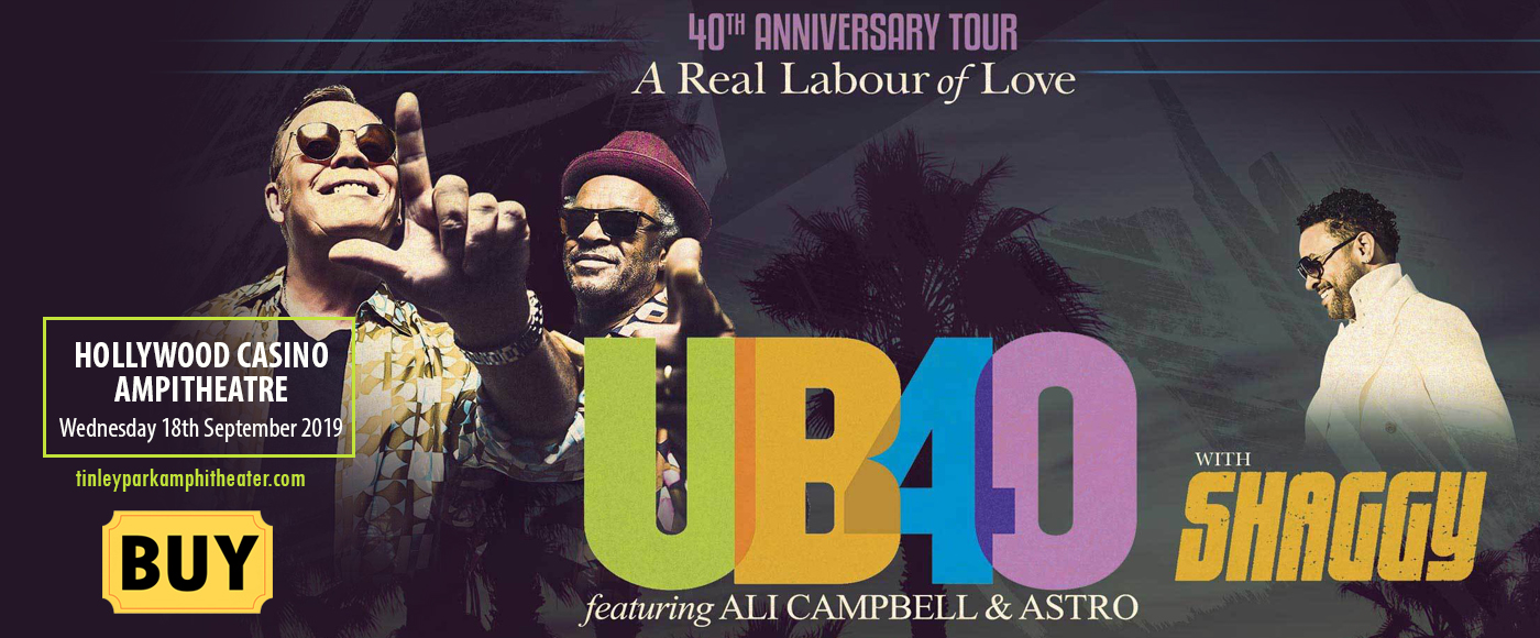 UB40's Ali and Astro & Shaggy at Hollywood Casino Ampitheatre