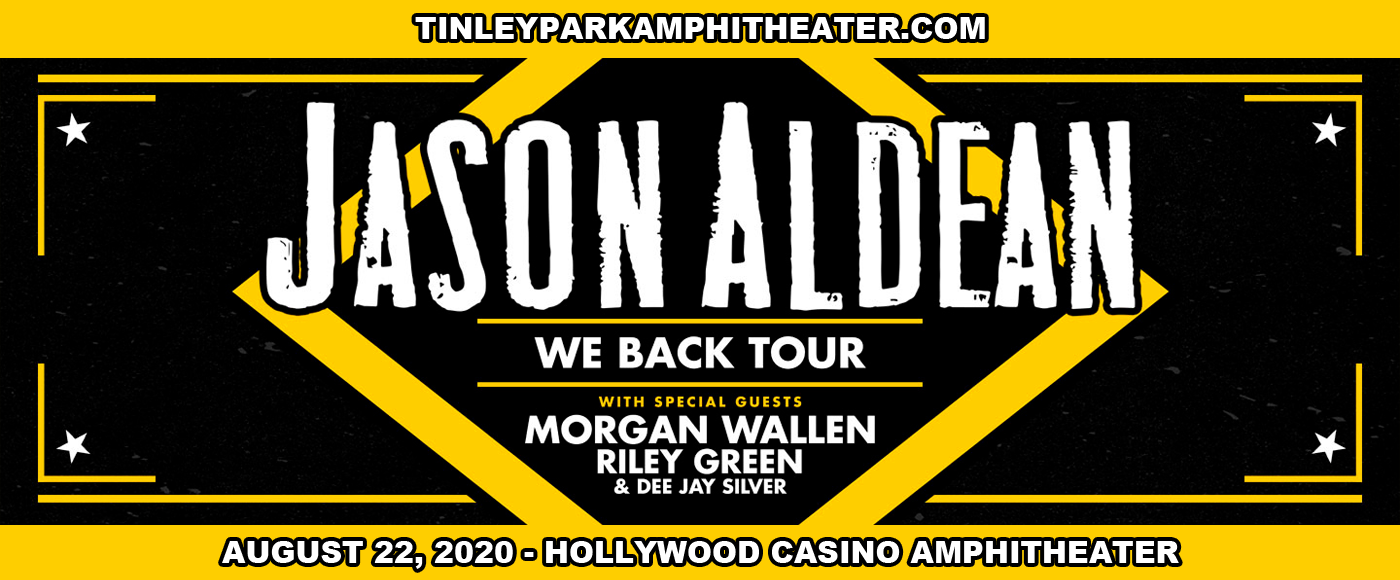 Jason Aldean, Brett Young, Mitchell Tenpenny & Dee Jay Silver at Hollywood Casino Amphitheatre