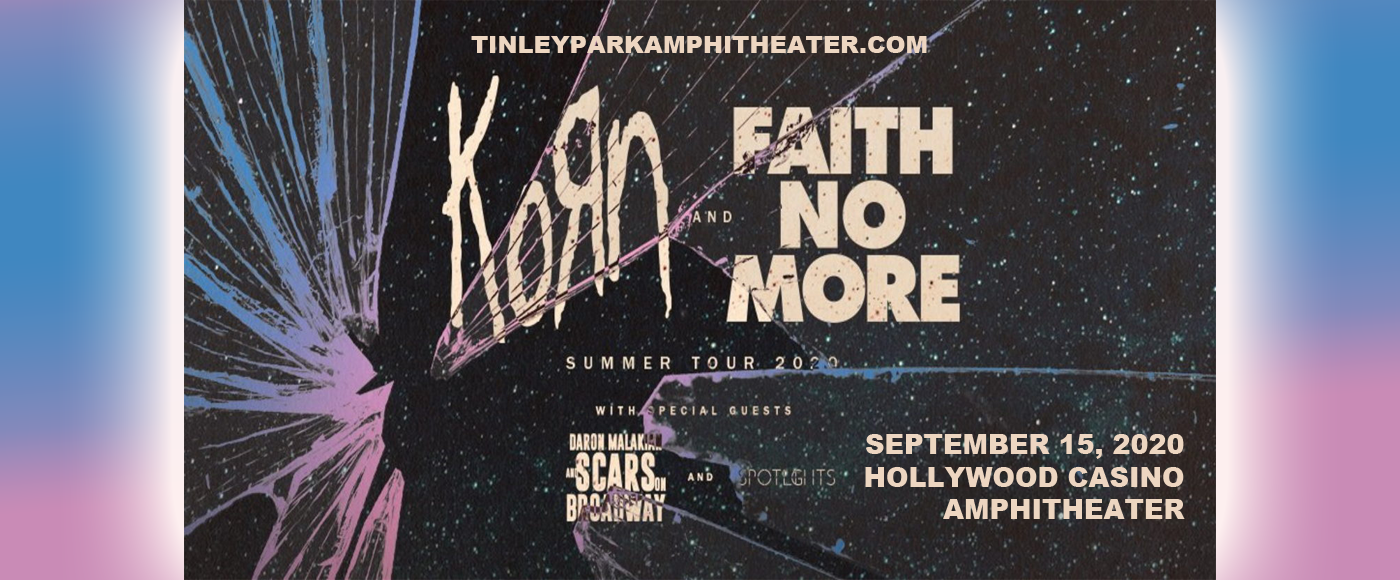 Korn, Faith No More, Helmet & '68 at Hollywood Casino Amphitheatre
