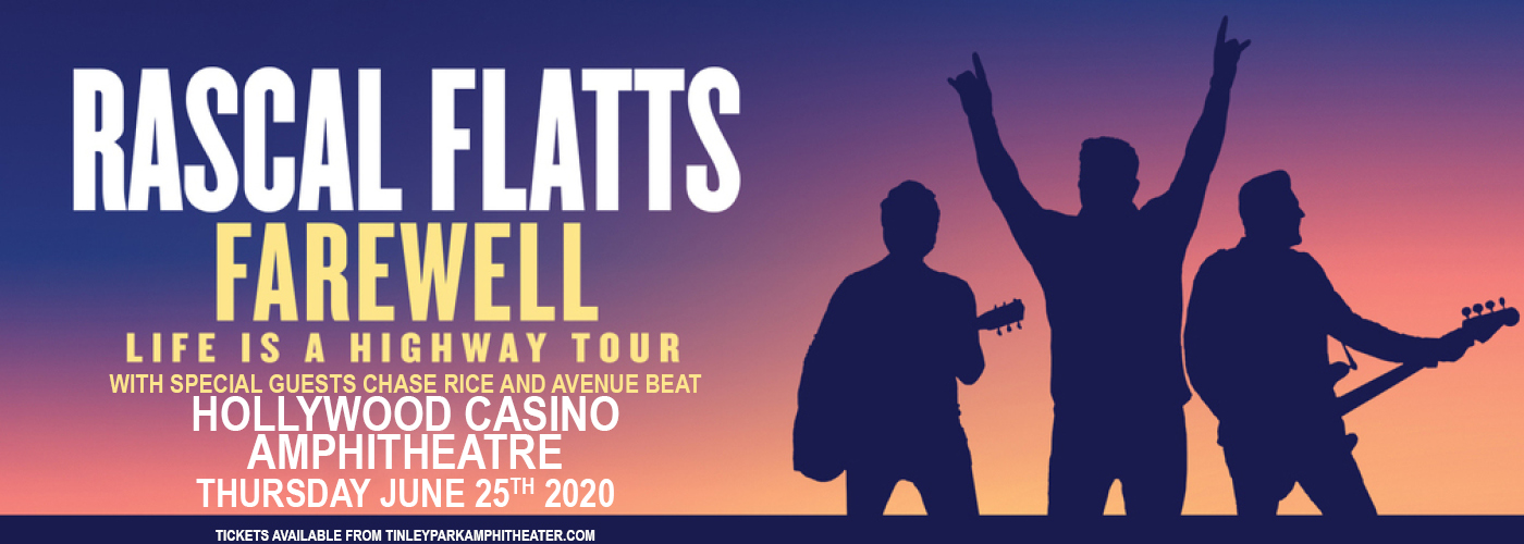 Rascal Flatts [CANCELLED] at Hollywood Casino Amphitheatre