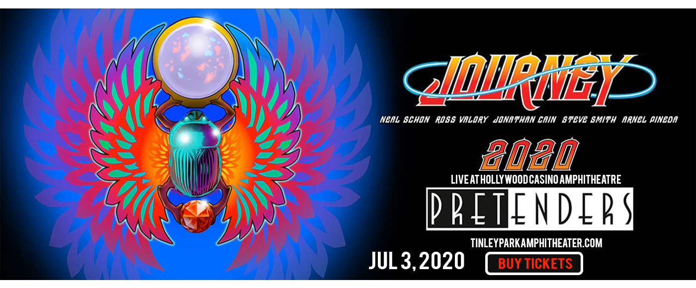 Journey & The Pretenders [CANCELLED] at Hollywood Casino Amphitheatre
