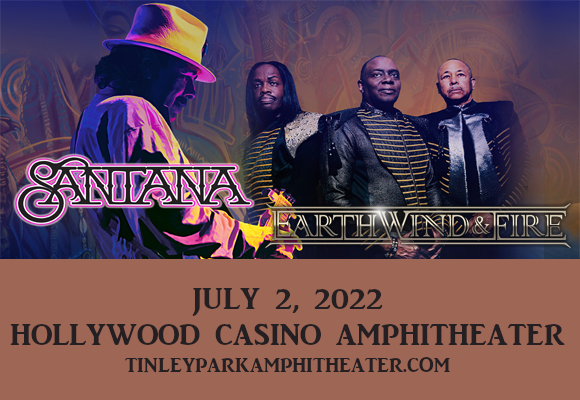 Santana & Earth, Wind and Fire at Hollywood Casino Amphitheatre