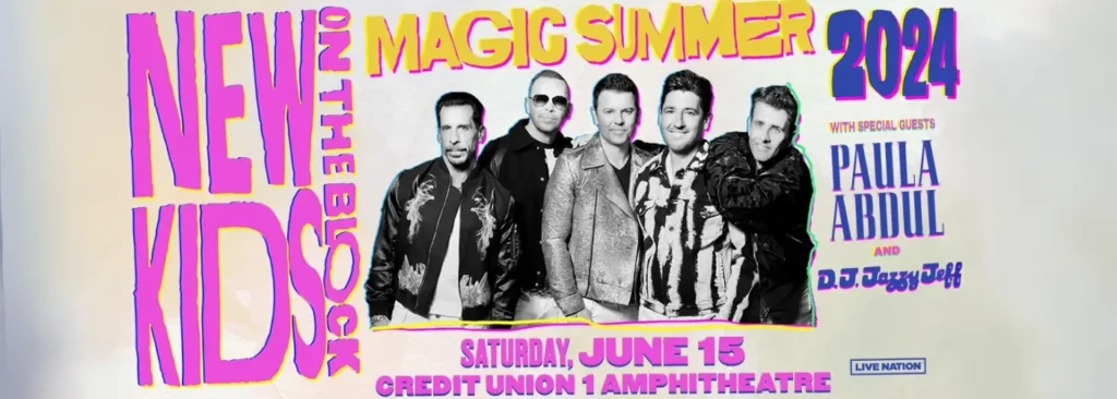 New Kids On The Block at Credit Union 1 Amphitheatre