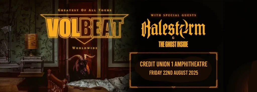 Volbeat at Credit Union 1 Amphitheatre