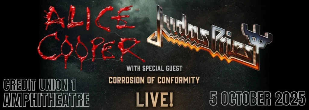 Alice Cooper & Judas Priest at Credit Union 1 Amphitheatre