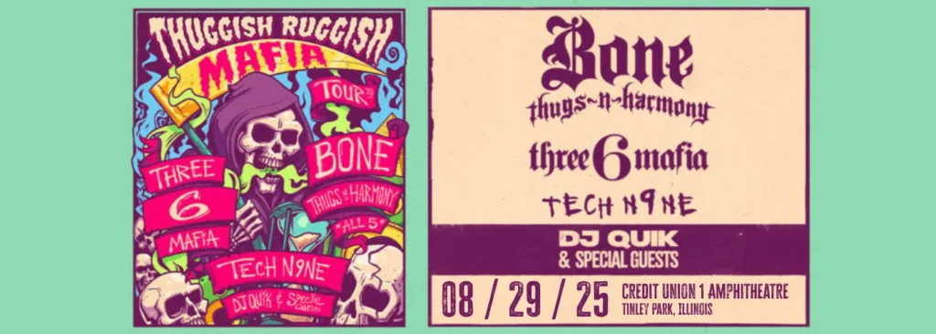 Bone Thugs N Harmony at Credit Union 1 Amphitheatre