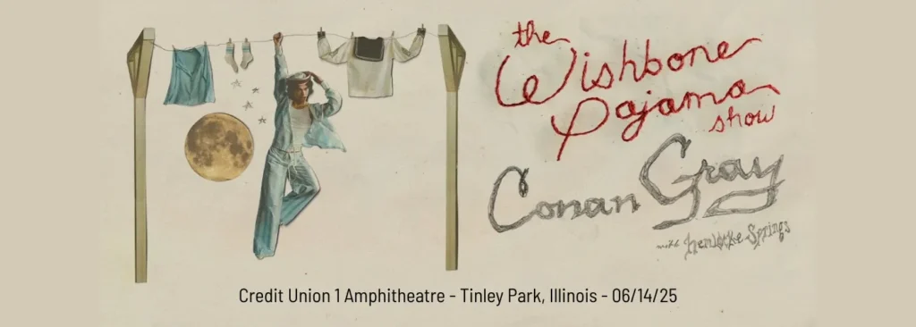 Conan Gray at Credit Union 1 Amphitheatre