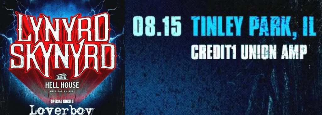 Lynyrd Skynyrd & Loverboy at Credit Union 1 Amphitheatre