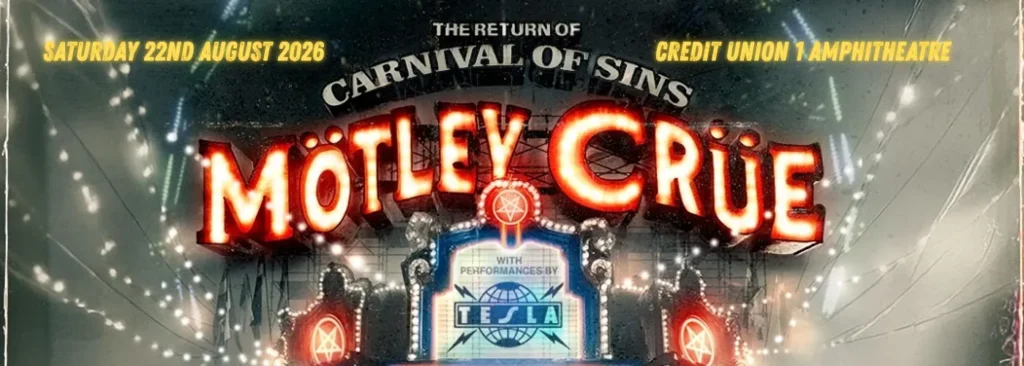 Motley Crue & Tesla at Credit Union 1 Amphitheatre