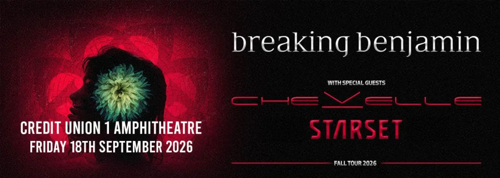 Breaking Benjamin at Credit Union 1 Amphitheatre