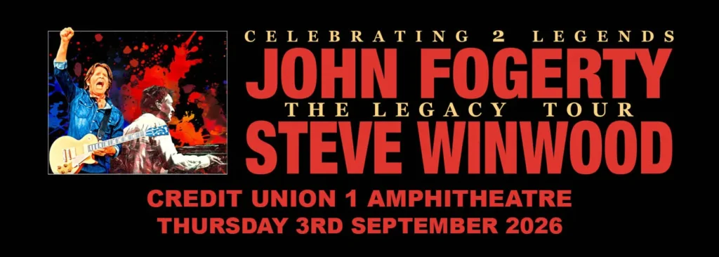 John Fogerty & Steve Winwood at Credit Union 1 Amphitheatre